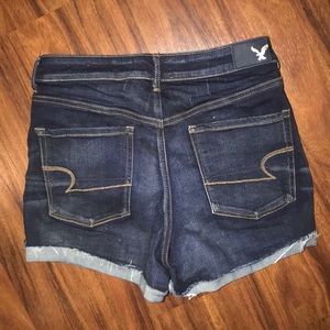 American Eagle super high rise shortie